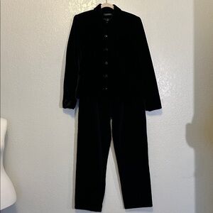 Ralph Lauren Suede Velour Pants and Jacket GUC 12